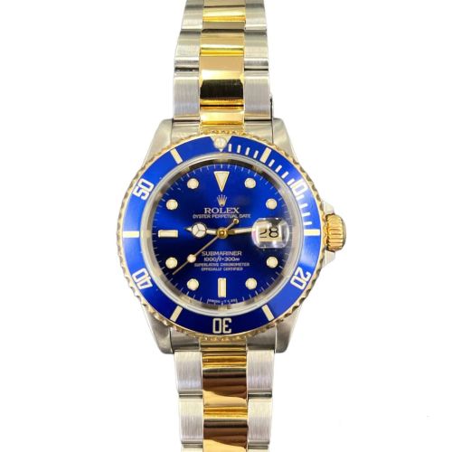 Rolex Submariner 16613 Blue Dial