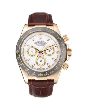 Rolex Cosmograph Daytona White Dial 622633 Men 39MM