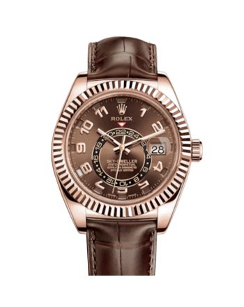 Rolex Sky-Dweller 326135 Chocolate Arabic